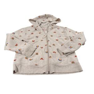 Cat & Jack Zip Up M (8) Rainbow Jacket